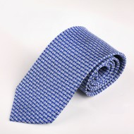 Corbata 100% seda twill estampada ,firma