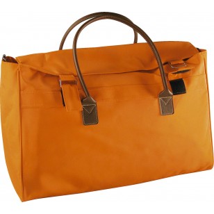 Bolsa de viaje naranja, grande